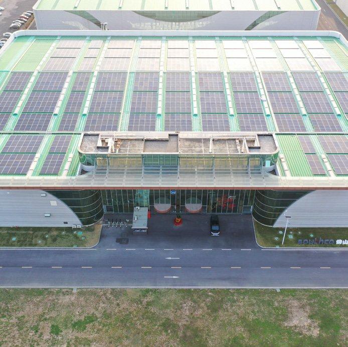 Southco Foshan rooftop solar system