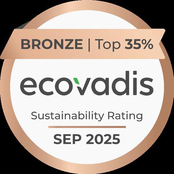 EcoVadis Bronze Medal — 2025